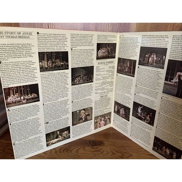 1977 ANNIE Broadway Musical LP Record Album Columbia 34712 Vinyl - Picture 8 of 12